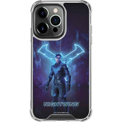 DC Comics Gotham Knights Nightwing iPhone 16 Pro Clear Case